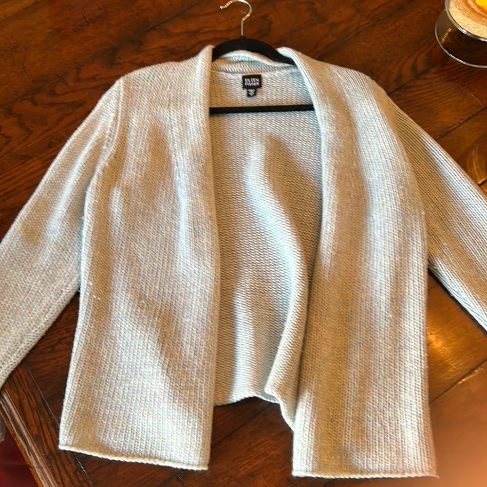 Eileen Fisher Open Cardigan Sweater